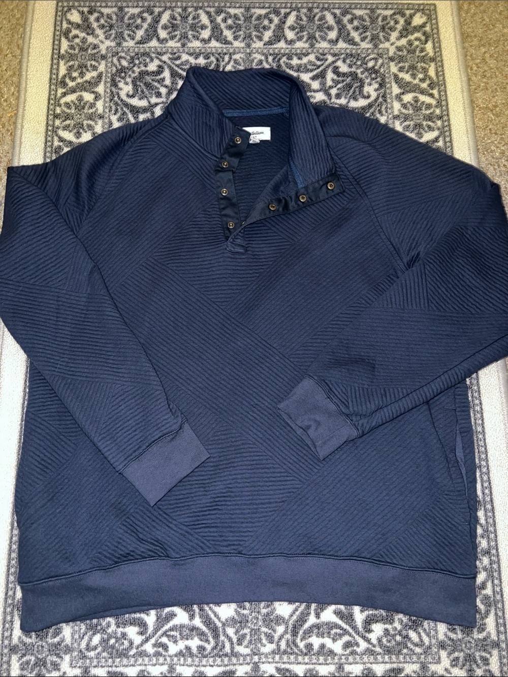 Goodfellow & Co Men’s Henley Sweatshirt